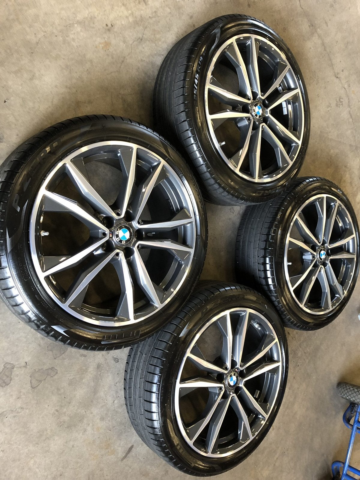 Jantes Bmw x1 x2, kit d'été original, 715m, neuf, Enlèvement, 19 pouces, Pneus été, Pneus et Jantes