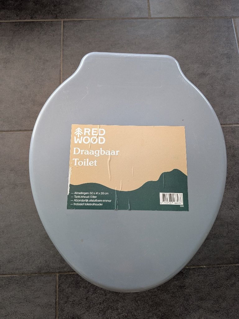 Draagbaar toilet kinderen, Enlèvement, Utilisé