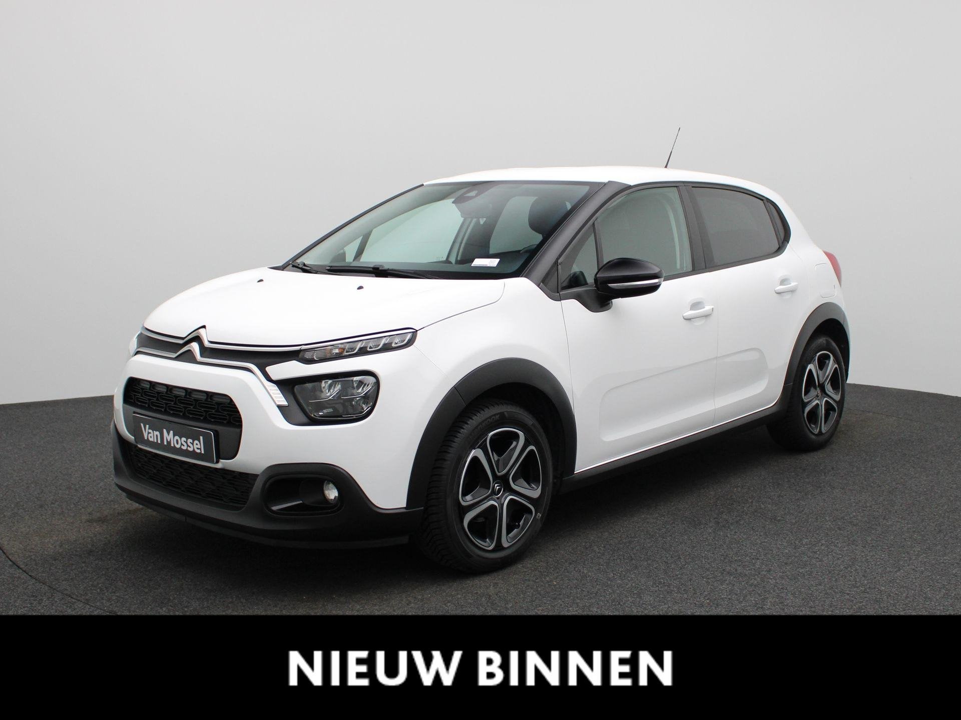 Citroën C3 1.2 PureTech 82 S&S MAN Feel, Voorwielaandrijving, Wit, 5 deurs, 3 cilinders