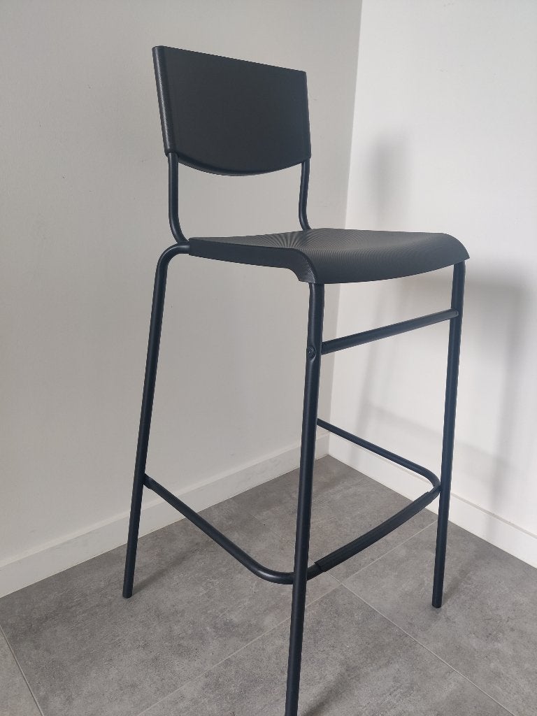 IKEA Bar Stool*4, 4 tabourets, Comme neuf, Synthétique, Enlèvement