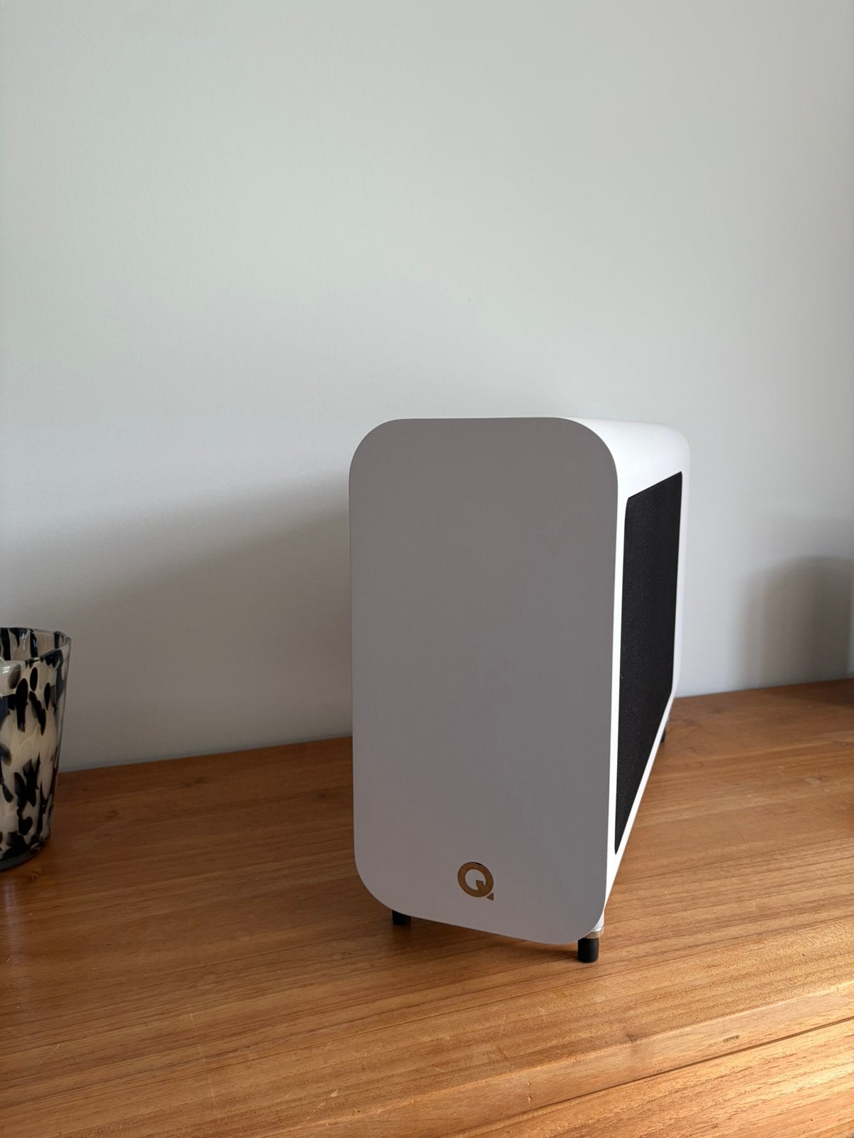 Caisson de basse Q acoustique, Audio, Tv en Foto, Luidsprekerboxen, Ophalen, Zo goed als nieuw