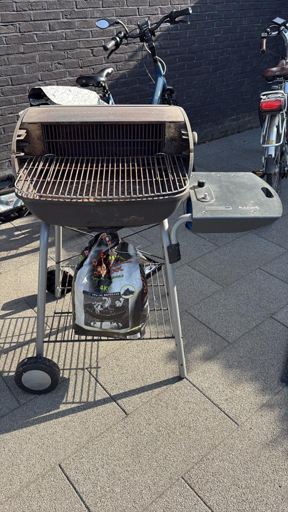 Bbq met gas en kolen, Ophalen, Gebruikt