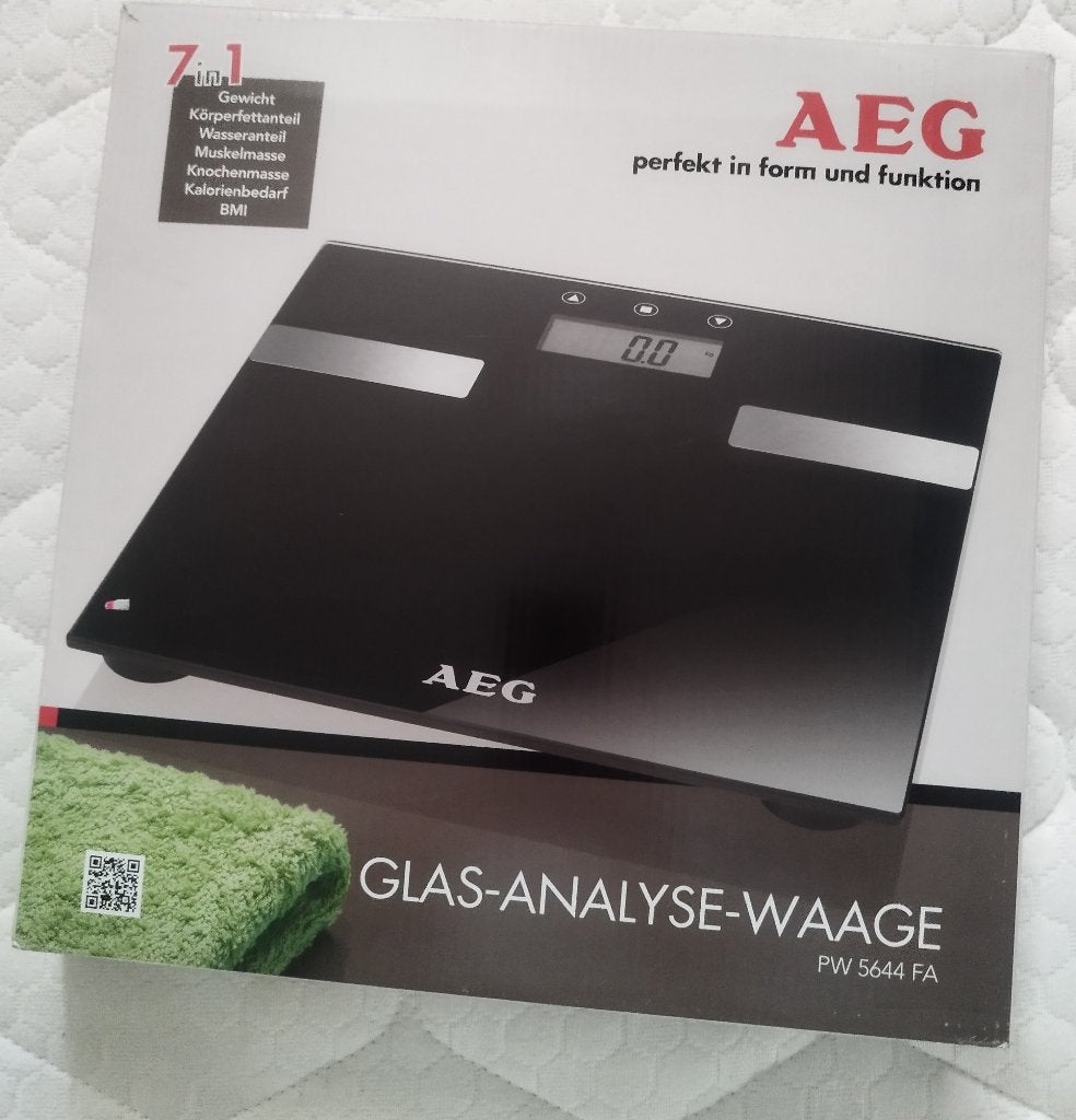 AEG personenweegschaal PW 5644 FA- NIEUW, Elektronische apparatuur, Ophalen, Nieuw, Digitaal, Personenweegschaal