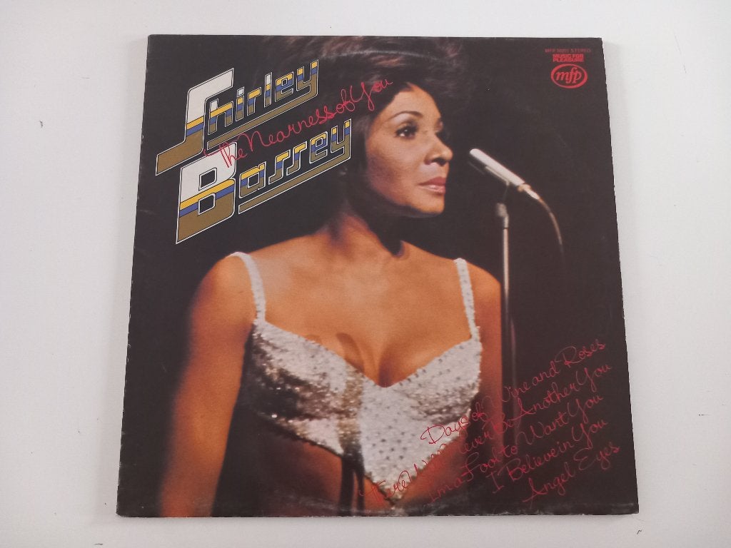 Vinyl LP Shirley Bassey The Nearness of You Jazz Soul Pop, Ophalen of Verzenden, 12 inch, Jazz