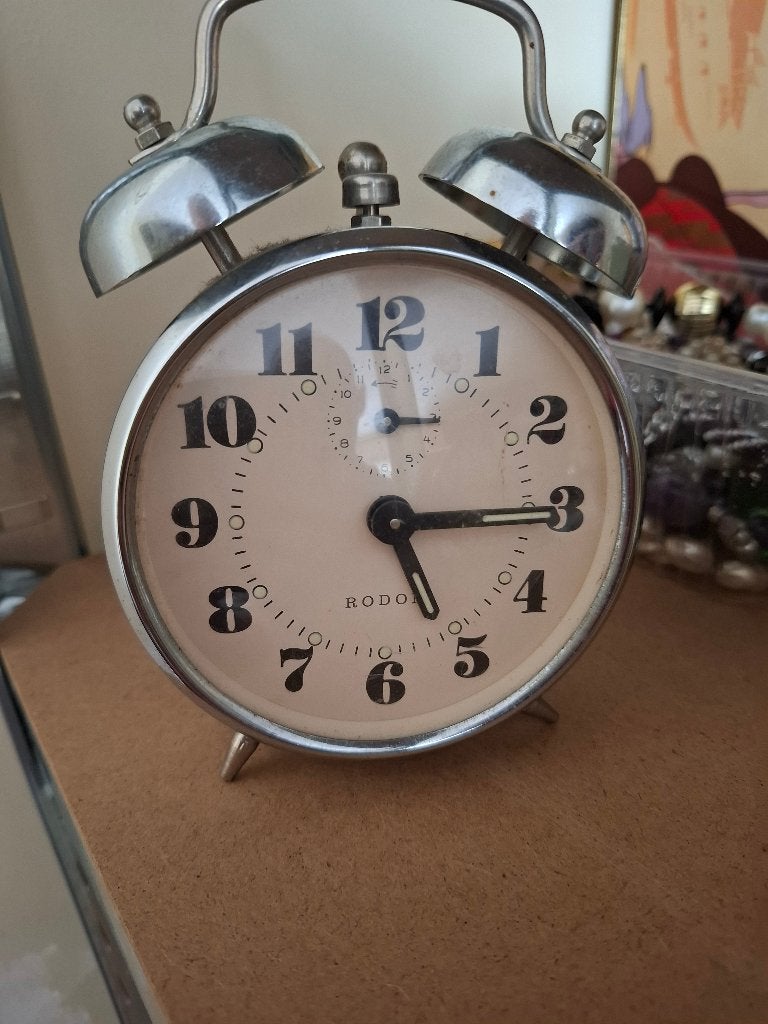 Klok rodon werkend staat, Antiek en Kunst, Antiek | Klokken, Ophalen of Verzenden