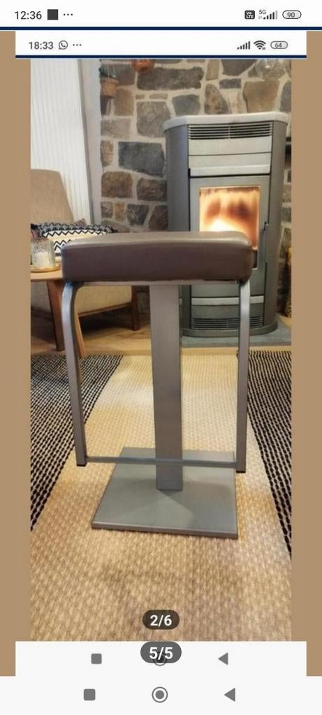 Tabourets de bar, Maison & Meubles, Enlèvement