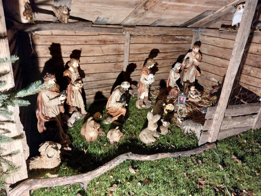 Kerststal + beelden, Diversen, Kerst, Ophalen