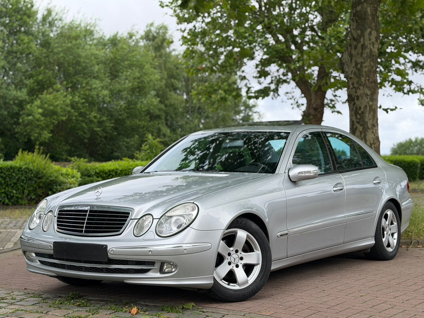 Mercedes E220 CDI, Auto's, Automaat, Achterwielaandrijving, Leder en Stof, Bedrijf