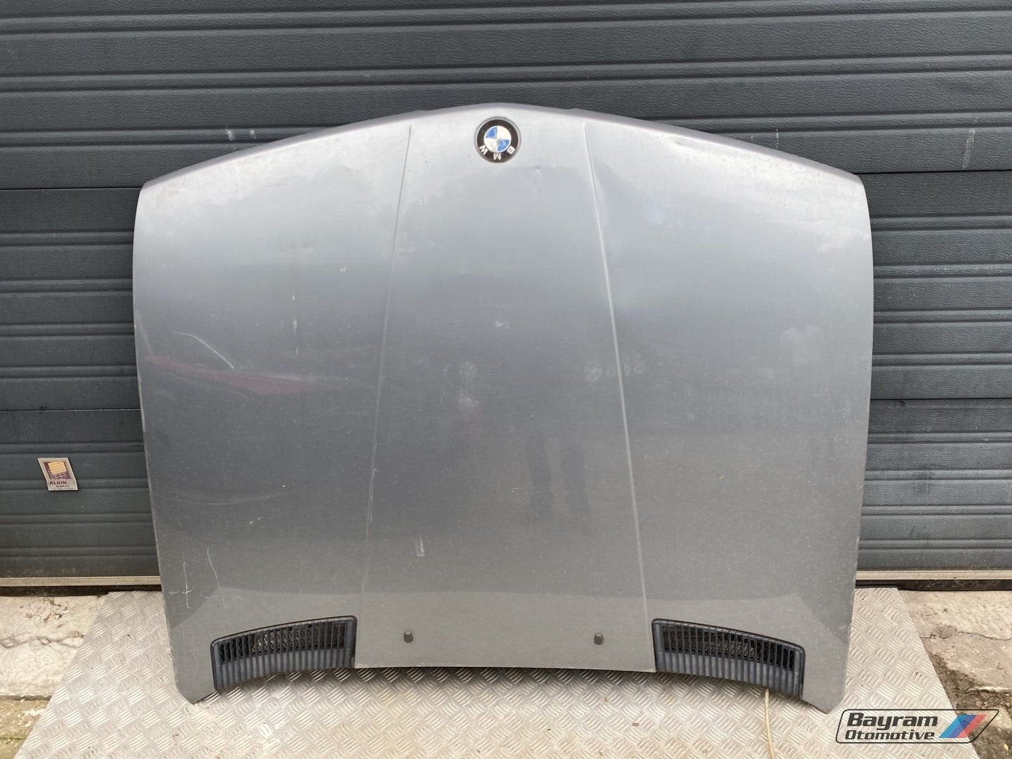 Bmw E28 motorkap grijs 5-serie bonnet haube, -, -, Enlèvement, Utilisé
