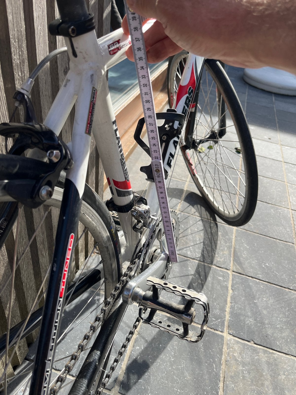 FLANDERS ZENITH JEUGD KOERSFIETS, Vélos & Vélomoteurs, Vélos | Vélos de course, 10 à 15 vitesses, Frein sur jante, Aluminium, Enlèvement