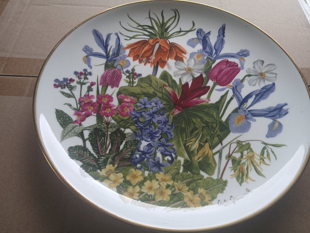 Assiette en porcelaine Franklin, Antiquités & Art, Enlèvement ou Envoi