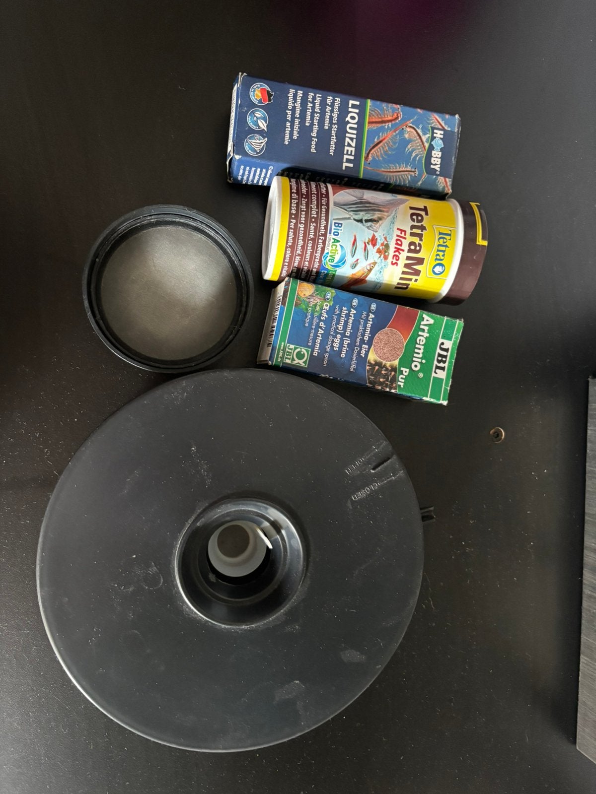 Artemia kweekset en eitjes!, Ophalen
