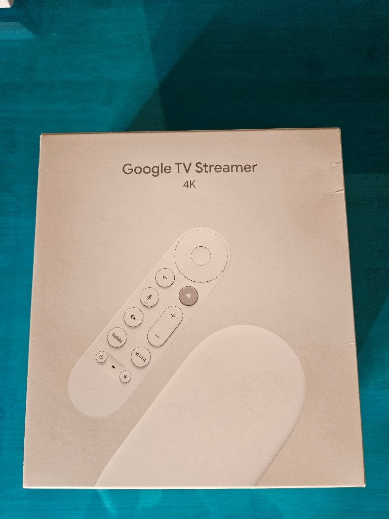 Google TV Streamer 4K Wit, Ophalen of Verzenden, Nieuw