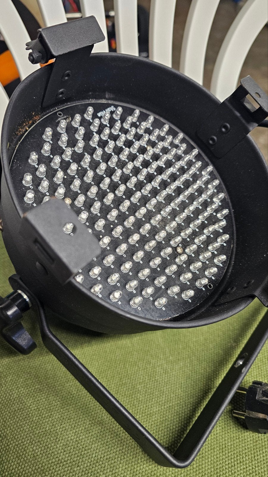 Stairville LED PAR 56 black 151 LEDs RGB, Musique & Instruments, Lumières & Lasers, Enlèvement ou Envoi, Comme neuf, Lumières