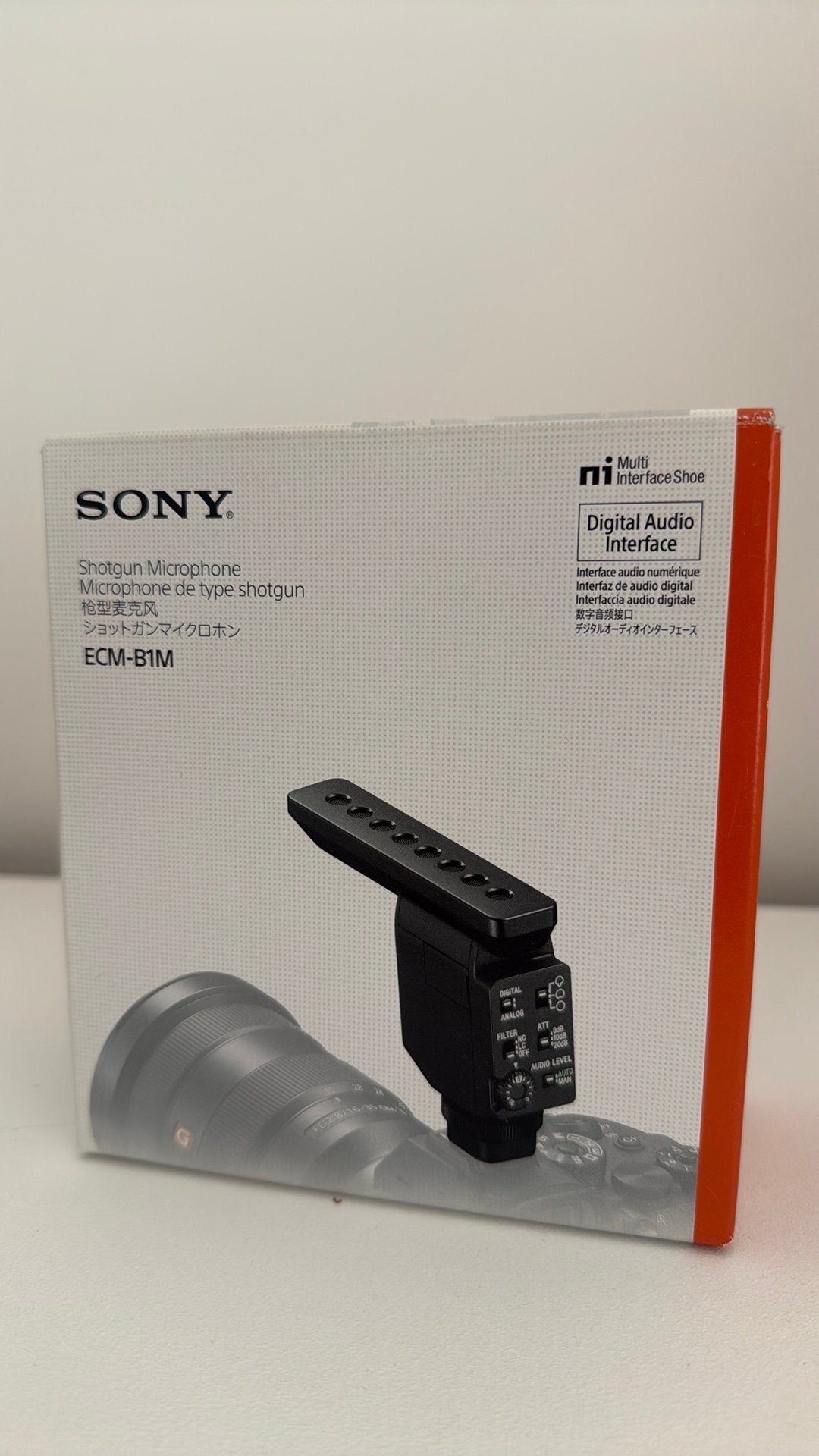 Micro Sony ECM-B1M, Enlèvement, Comme neuf