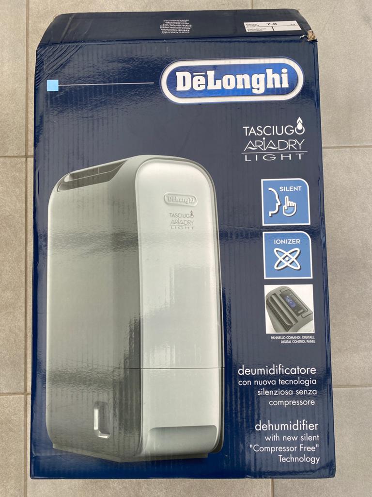 LuchtOntvochtiger DeLonghi, Elektronische apparatuur, Airco's, Ophalen, Gebruikt