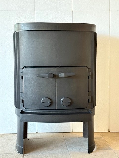 Gietijzeren houtkachel Morso 1124, 10 KW, Ophalen, Gebruikt, Houtkachel, Vrijstaand