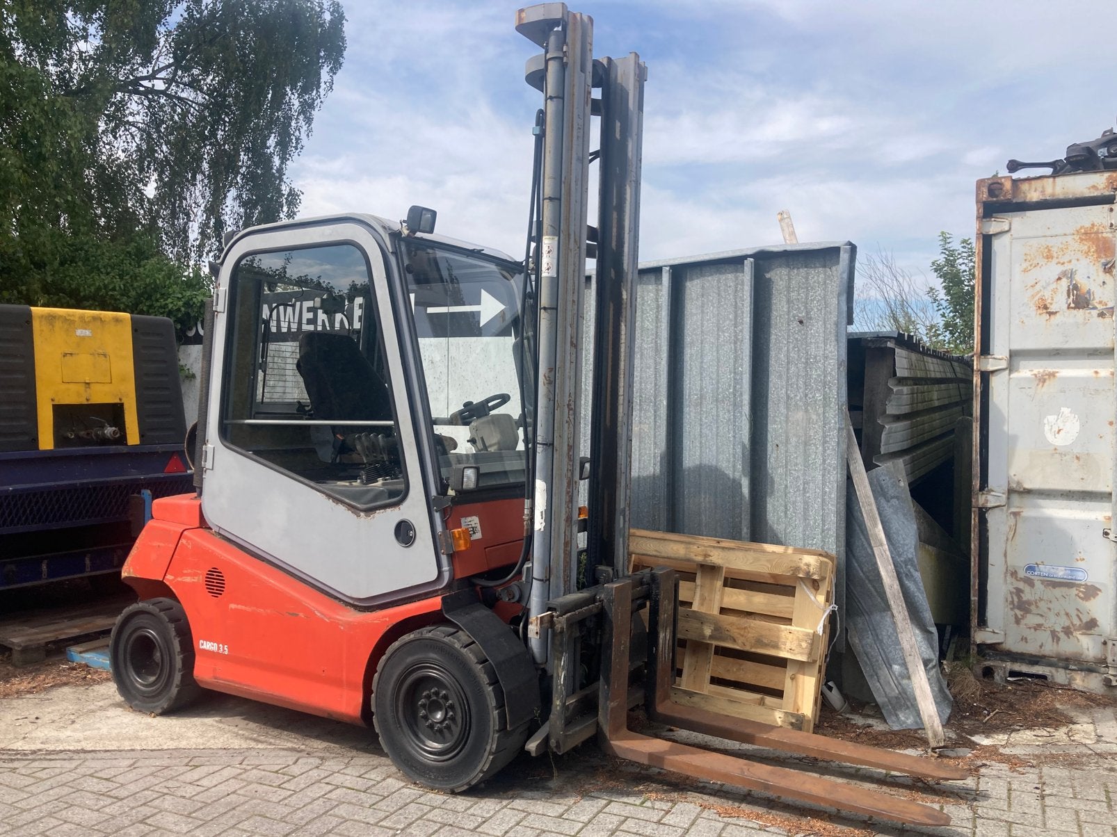 Cesab heftruck 3500 kg, 3000 tot 4000 kg, Ophalen, Benzine, Heftruck