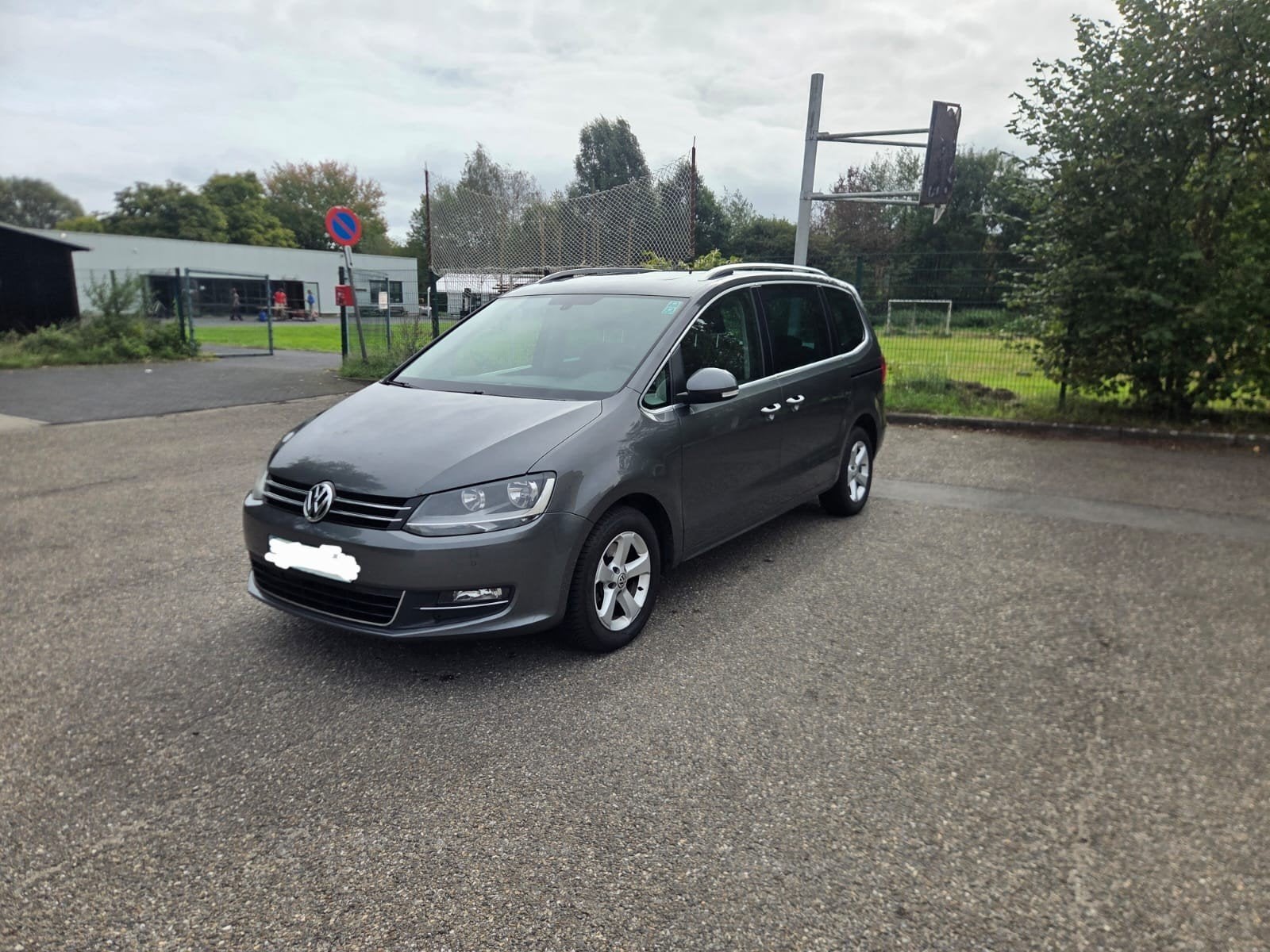 VOLKSWAGEN SHARAN 2.0 TDI VAN 2011 5 PLAATSEN, Auto's, 100 kW, Euro 5, Zwart, Alcantara