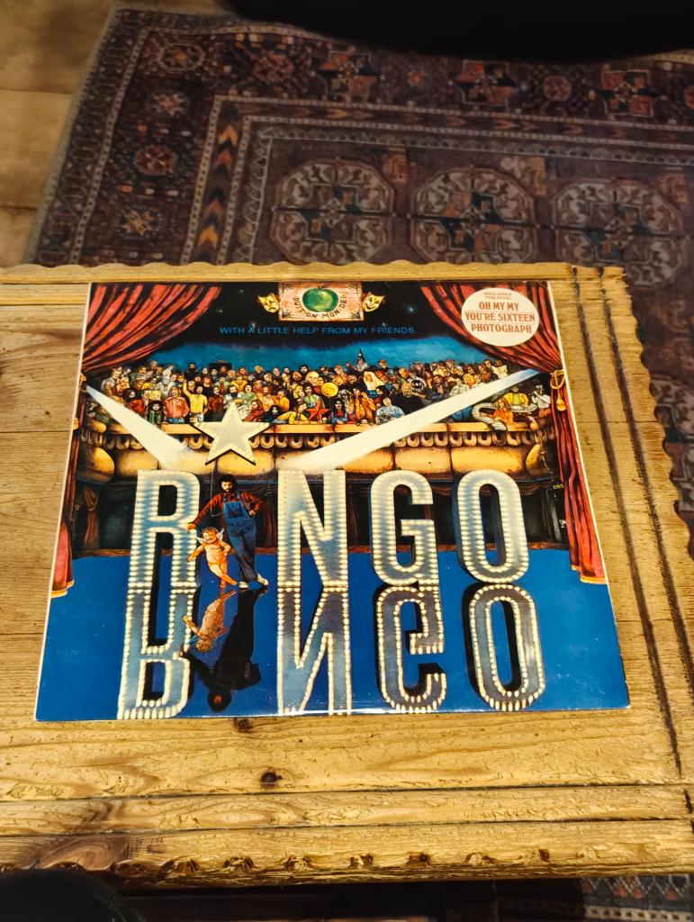 Lp van Ringo Starr, Cd's en Dvd's, Vinyl | Rock, Ophalen of Verzenden, Zo goed als nieuw, Overige formaten, Overige genres