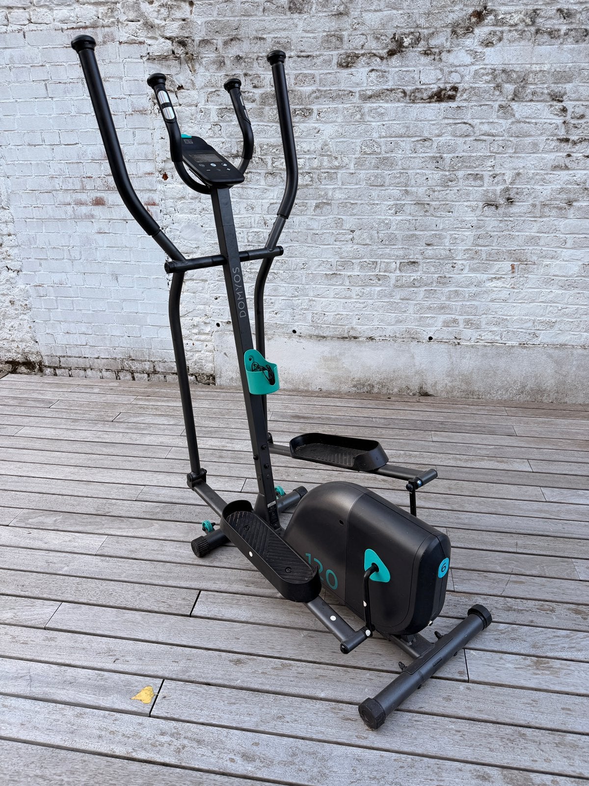 Vélo elliptique Domyos 120 (Decathlon), compact, bon état, Sports & Fitness, Enlèvement, Utilisé