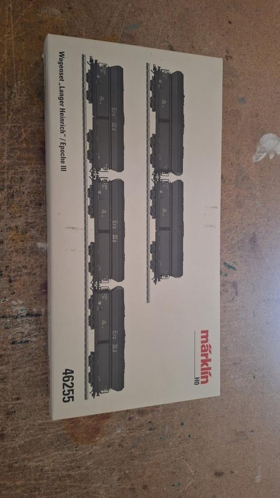 Marklin set langer heinrich, Hobby en Vrije tijd, Modeltreinen | Overige schalen, Gelijkstroom of Wisselstroom, Wagon, Ophalen of Verzenden