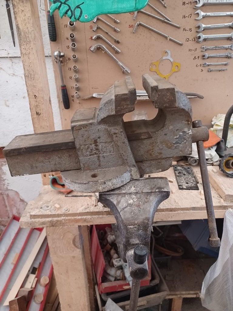 étau, Bricolage & Construction, Métaux, Enlèvement, Utilisé, Fer