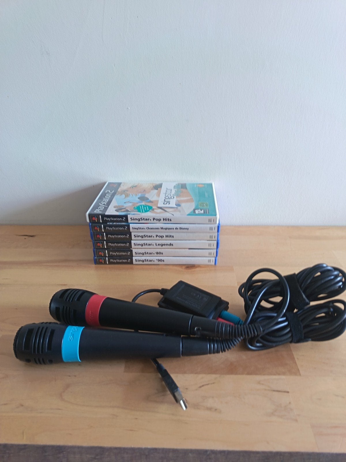 Pack Karaoké SingStar Complet PS2 - 2 Micros