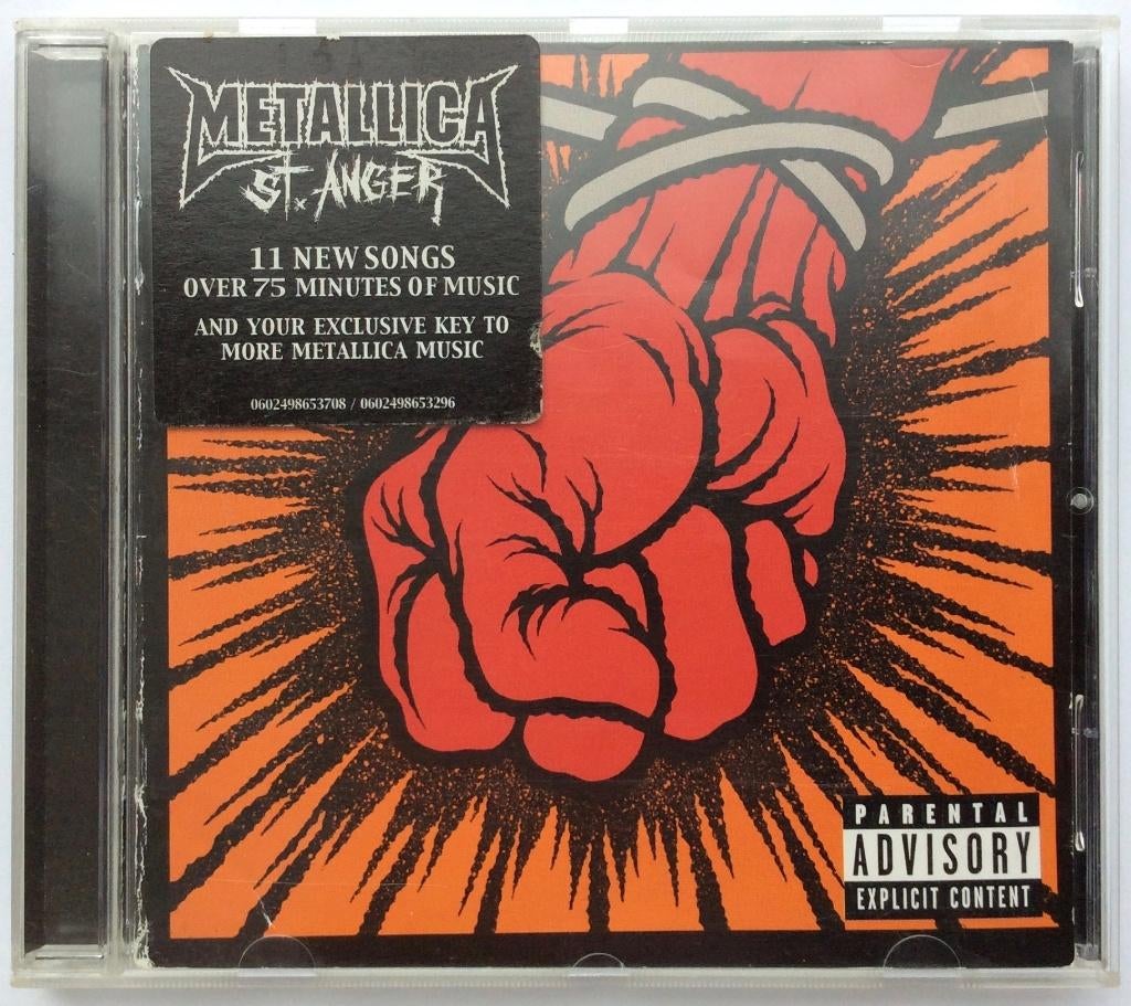 Metallica - st anger, CD & DVD, CD | Hardrock & Metal, Utilisé, Enlèvement ou Envoi