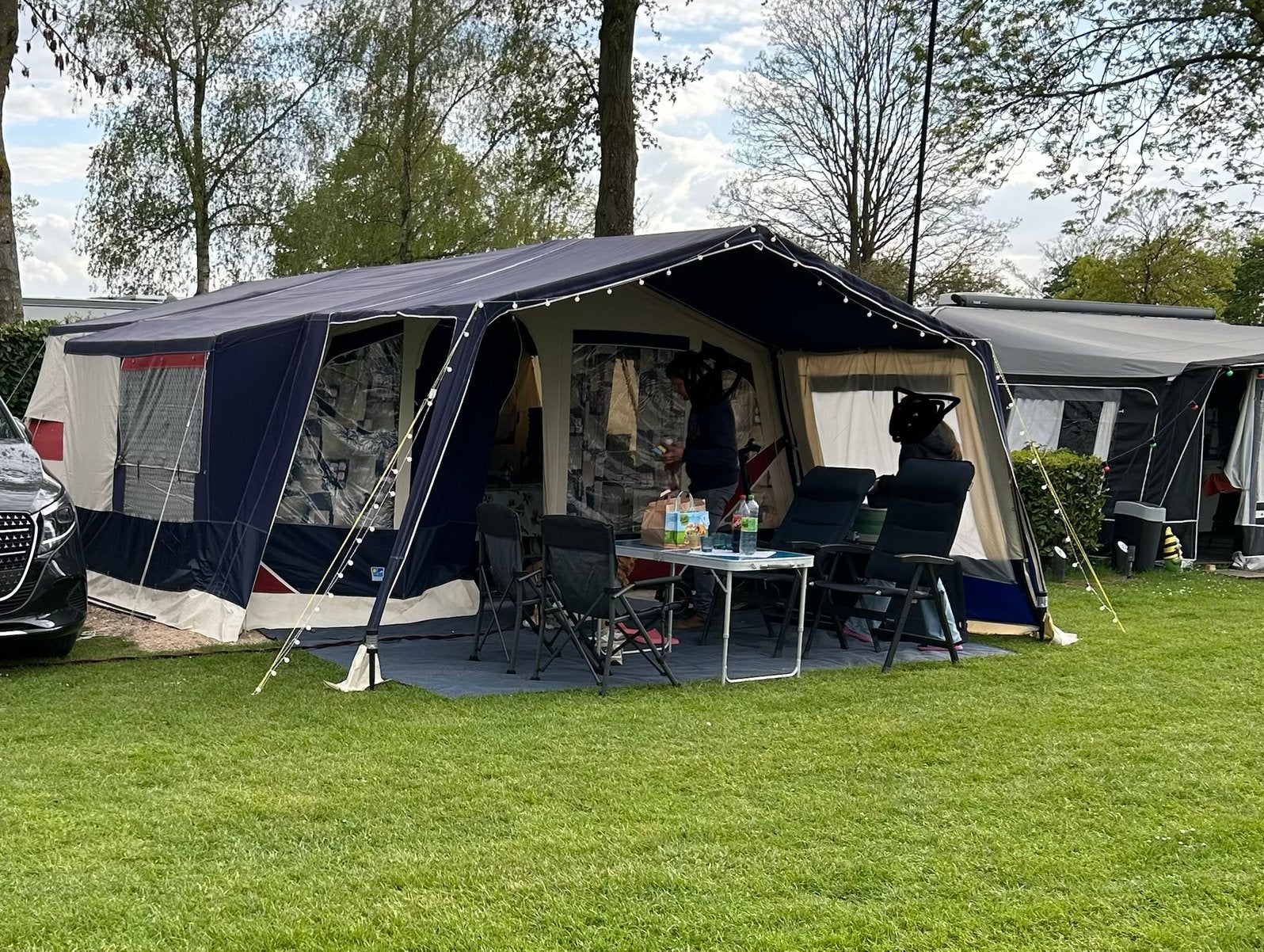 Zeer complete Vouwwagen Jamet arizona, Caravanes & Camping, Caravanes pliantes, Enlèvement