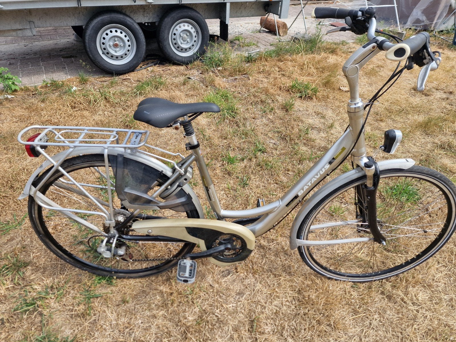 damesfiets batavus compass 28" 48 cm, Fietsen en Brommers, Fietsen | Dames | Damesfietsen, Ophalen, Gebruikt, 47 tot 50 cm, Versnellingen