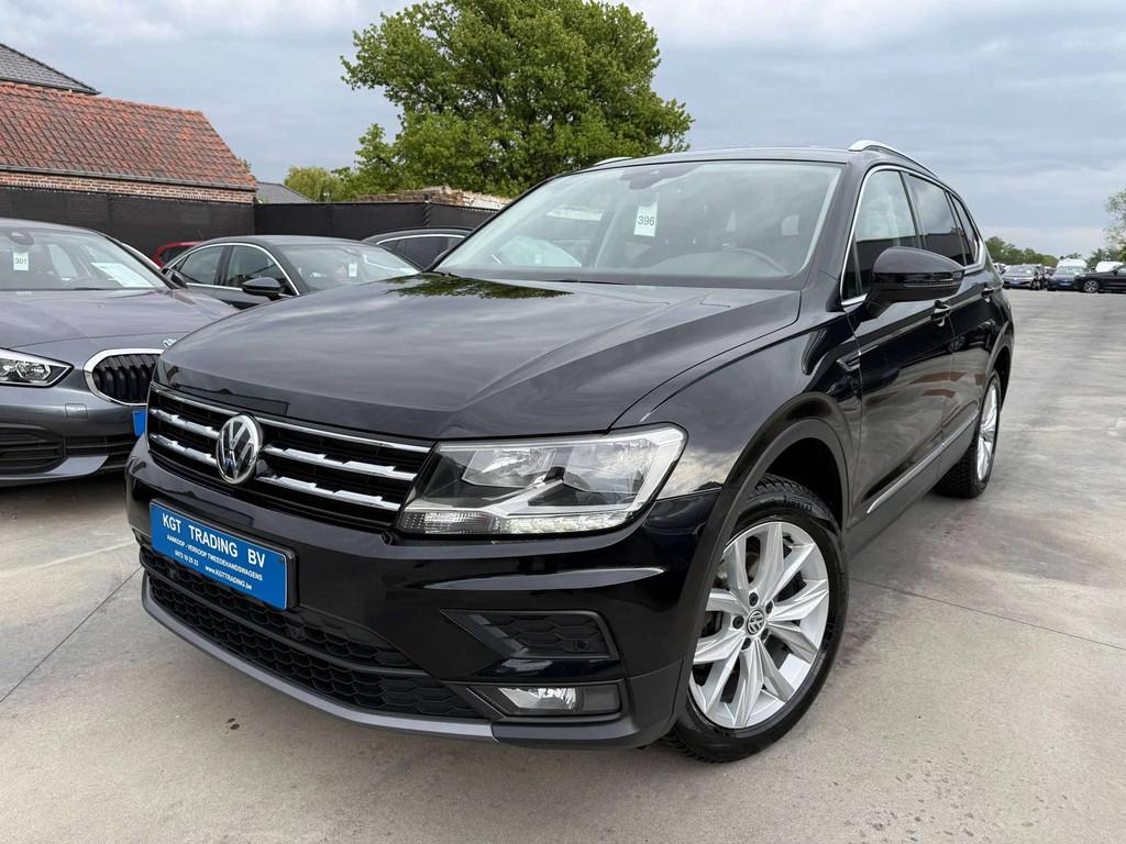 Volkswagen Tiguan Allspace 1.5 TSI 7 ZETELS NAVIGATIE ZWART, Auto's, 4 cilinders, Leder, Bedrijf, Handgeschakeld