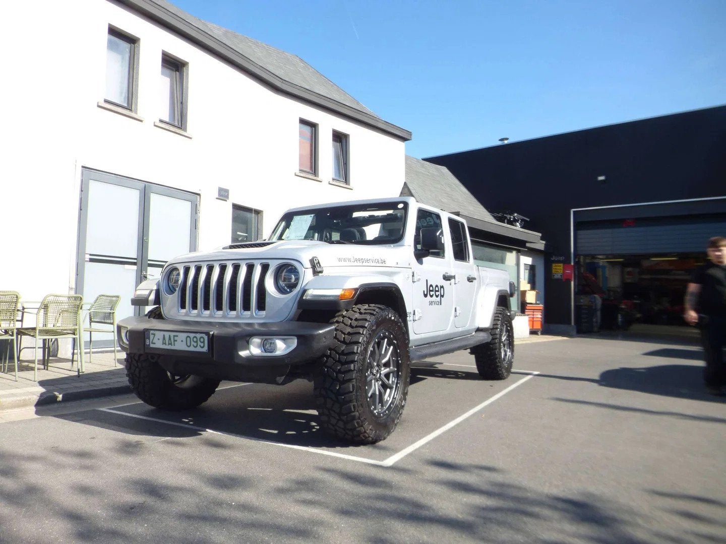 Jeep Gladiator Gladiator 3.0 V6 4WD Overland*Silver*40000km*, 2987 cc, Diesel, SUV of Terreinwagen, Zilver of Grijs