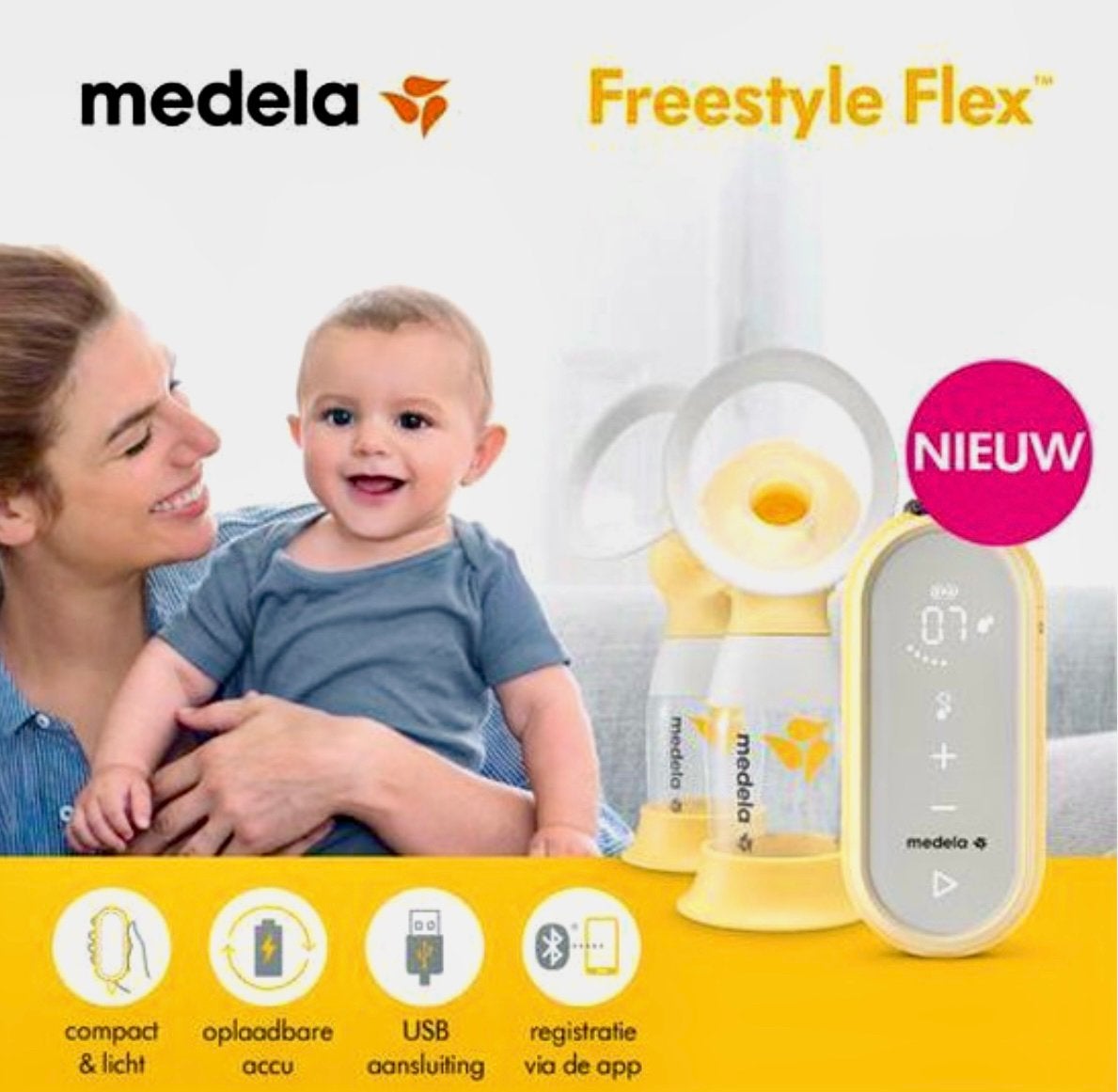 Medela freestyle, Medela, Borstkolf, Zo goed als nieuw, Ophalen