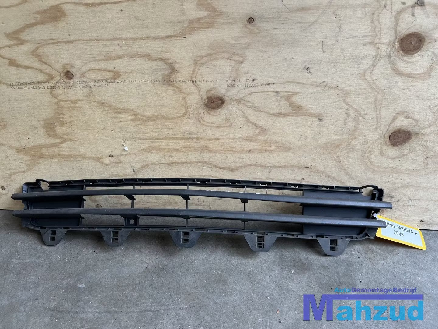 OPEL MERIVA A Voorbumper bumper rooster 2003-2010, Auto-onderdelen, Gebruikt, Voor, Opel Automobile GmbH, Kontakt@opel-infoservice.de