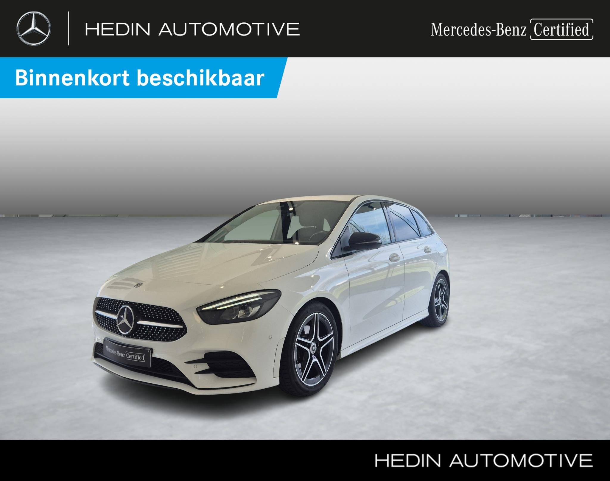 Mercedes-Benz B-Klasse 200 AMG Line | Night Pack | Dodehoeka, Auto's, Dealer onderhouden, Gebruikt, Zwart, 4 cilinders