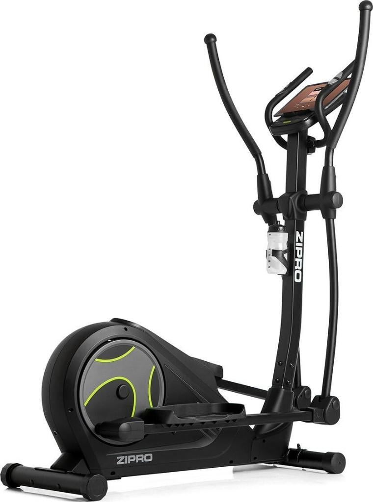 Crosstrainer zipro heat 32 weerstandsniveaus, Ophalen, Aluminium, Zo goed als nieuw, Crosstrainer
