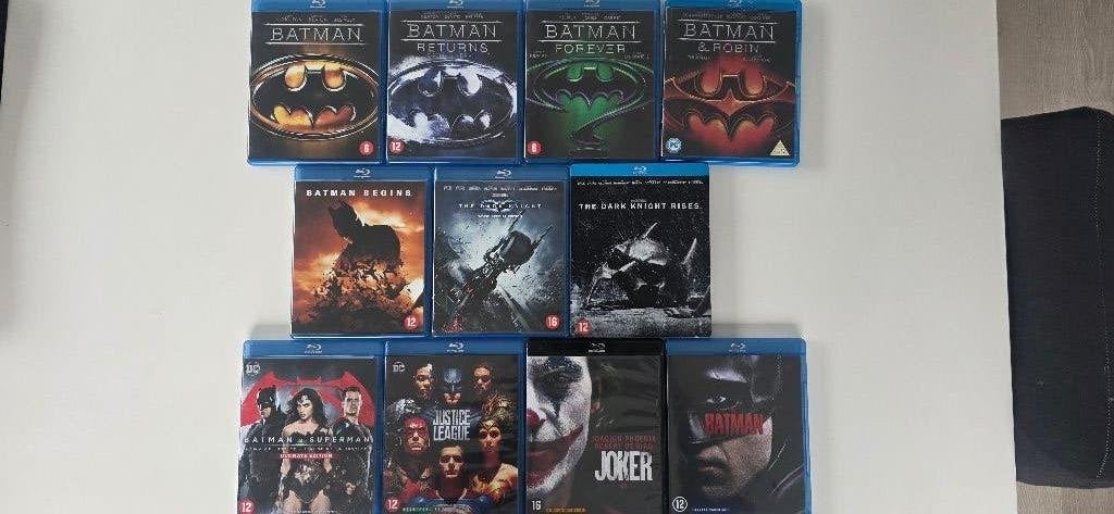 BR COMBO - 11 Batman films, CD & DVD, Enlèvement ou Envoi, Anglais, Blu-ray, Aventure