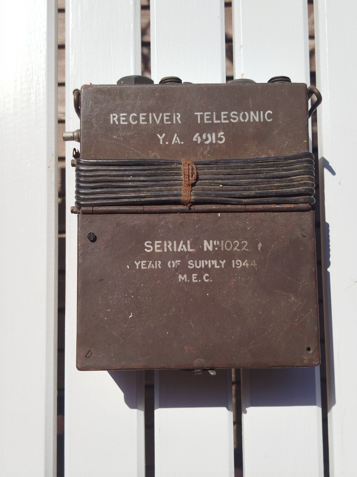 COLLECTOR - M.E.C. militaire radio-ontvanger (vintage), Gebruikt