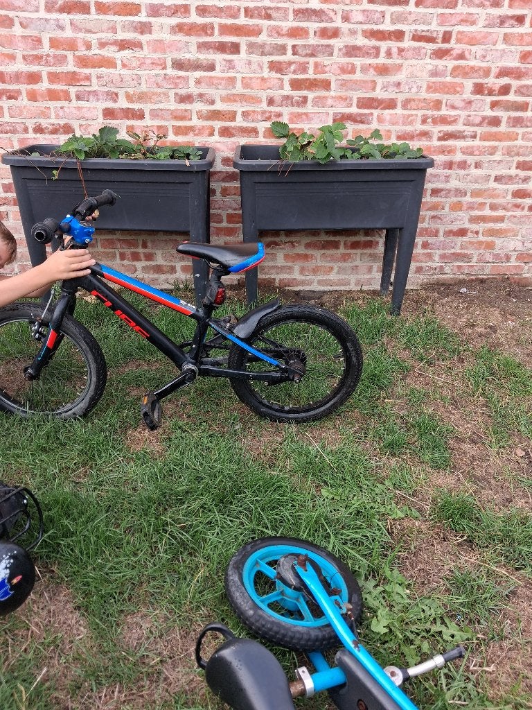 Kinderfietsen, Fietsen en Brommers, Ophalen, Gebruikt, Minder dan 16 inch