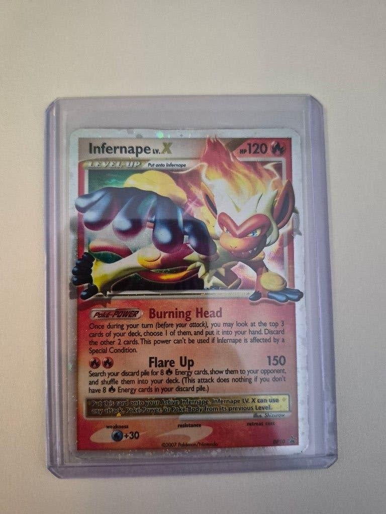 Infernape LV X, Enlèvement ou Envoi