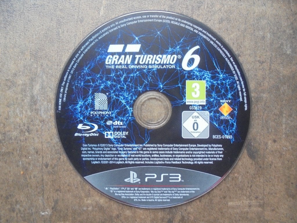 Gran Turismo 6 voor PS3 (zie foto's), Enlèvement ou Envoi, 1 joueur, Course et Pilotage, Utilisé
