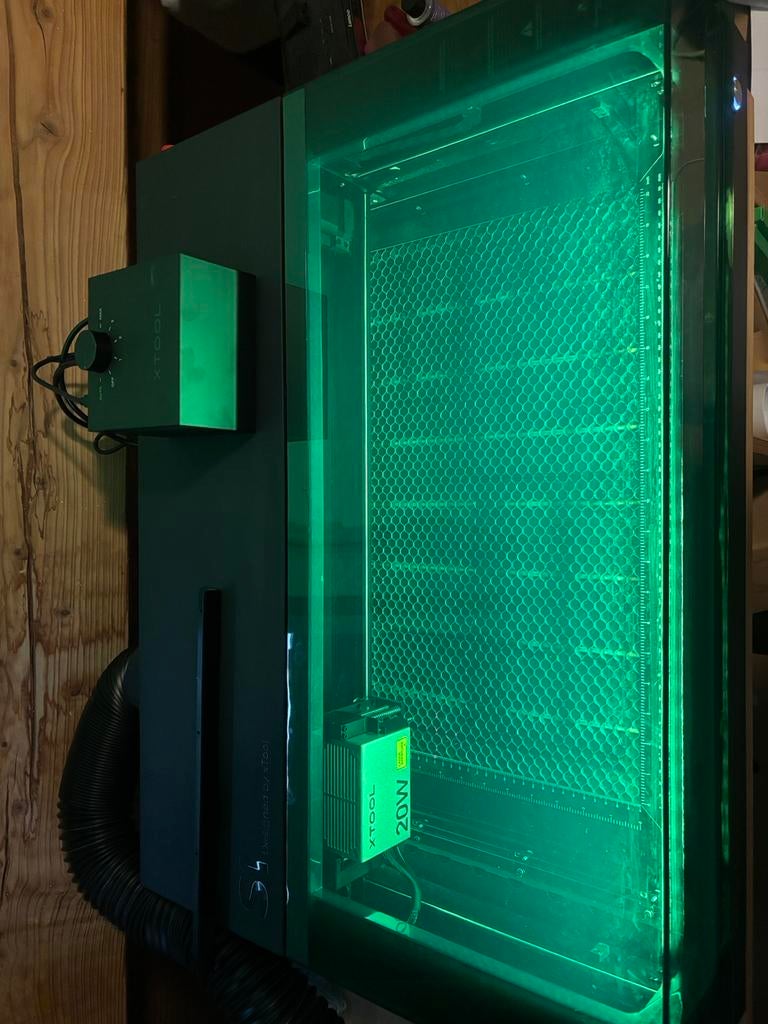 Lasercutter Xtools1 + extras amper gebruikt, Enlèvement, Comme neuf