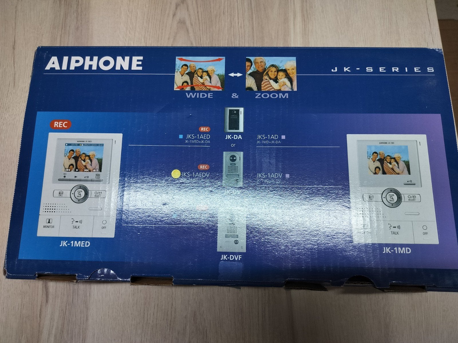 compleet aiphone videofoonset, Enlèvement