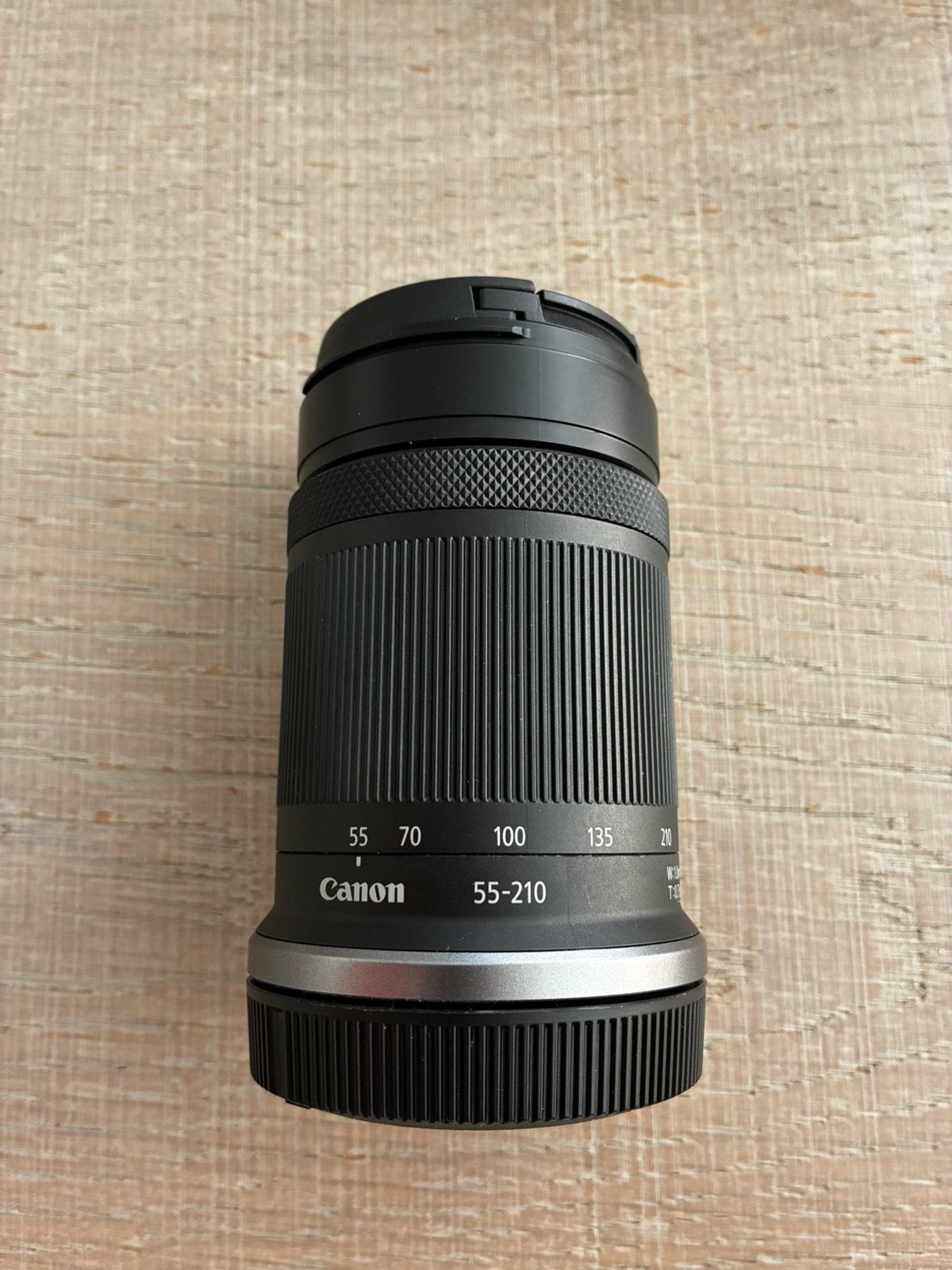Canon RF 55-210mm, Ophalen of Verzenden, Zo goed als nieuw, Canon, Canon RF