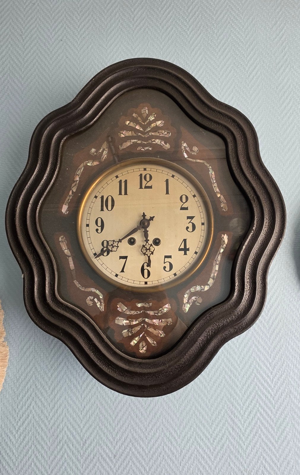 wandklok antiek, Antique, Analogique, Utilisé, Horloge murale