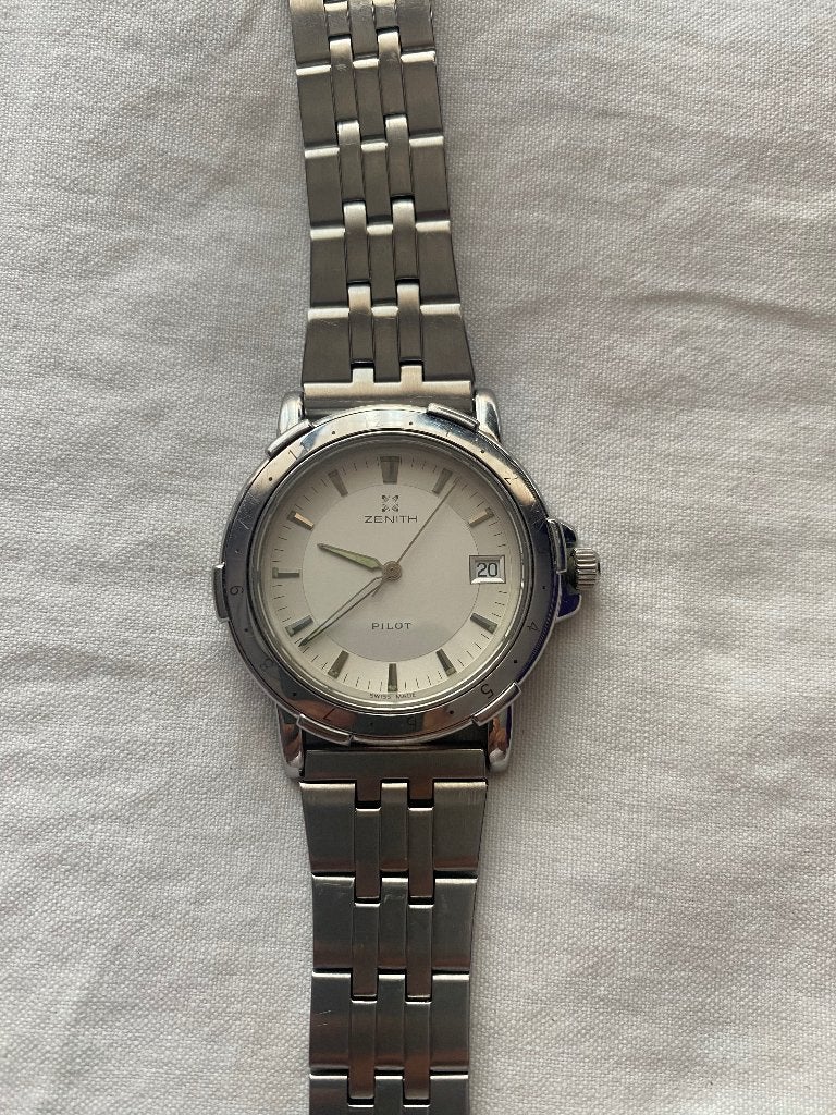 Montre Zenith Pilot homme, Montre-bracelet, Autres marques, Acier, Utilisé