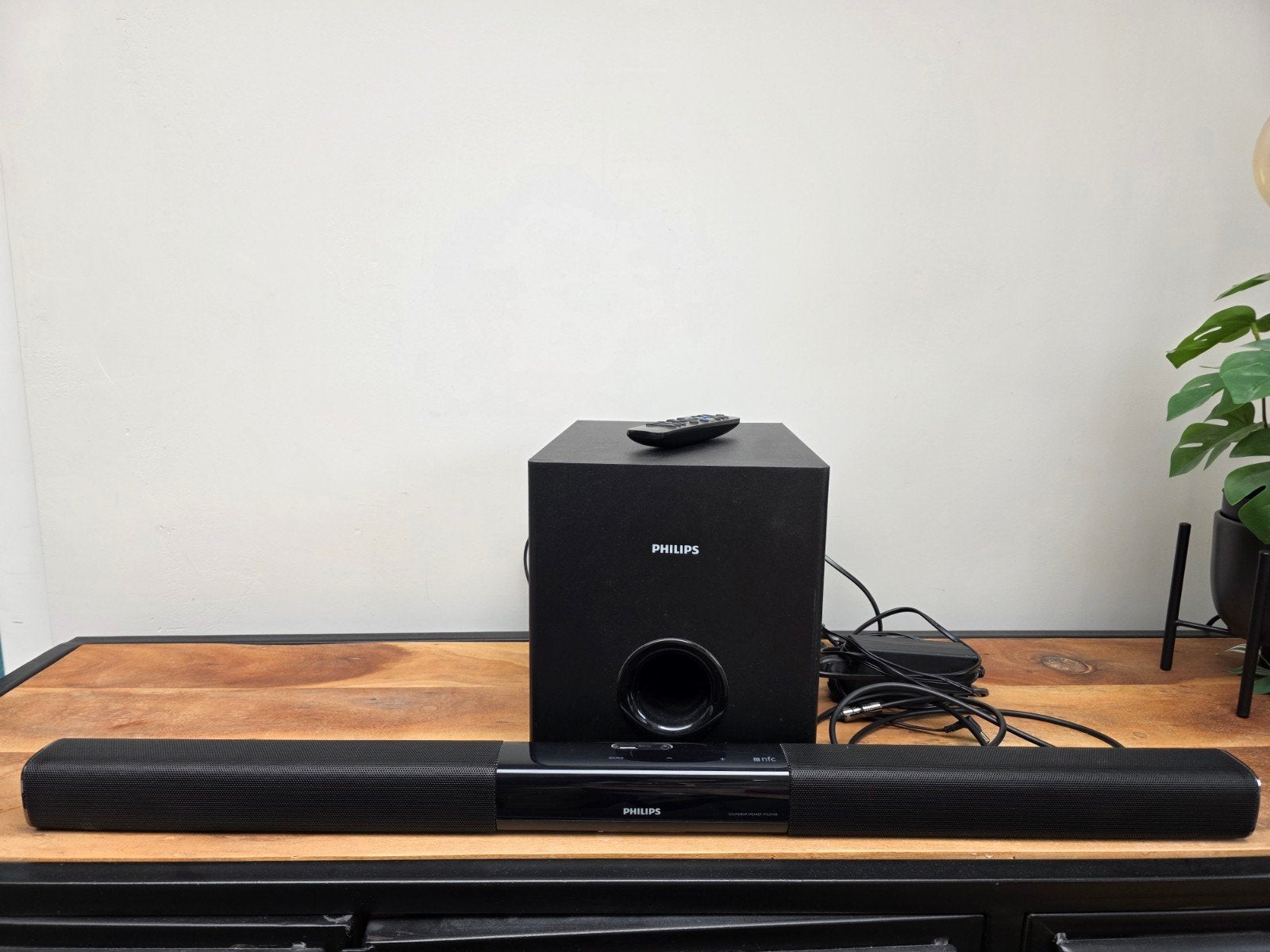 Soundbar Philips SW3140B/12 met subwoofer., Ophalen