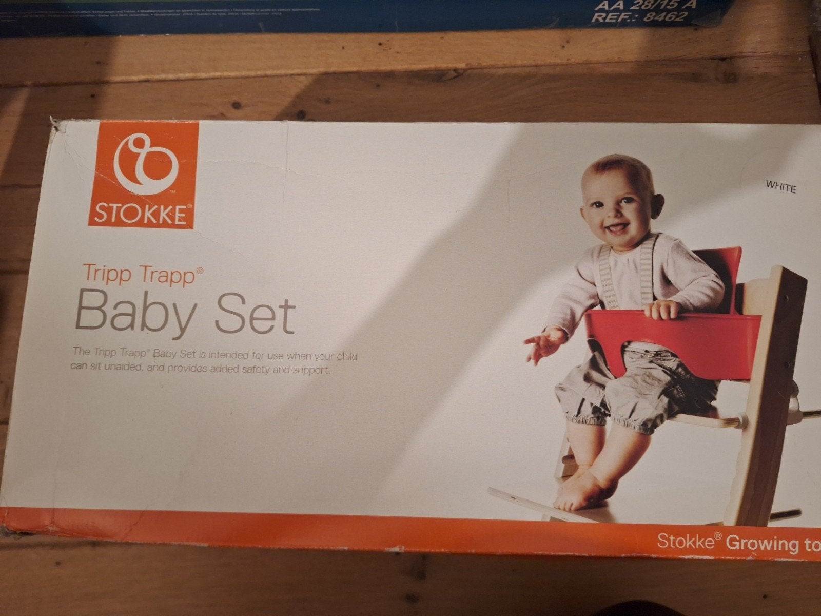 babystoeltje en harness stokke, Ophalen