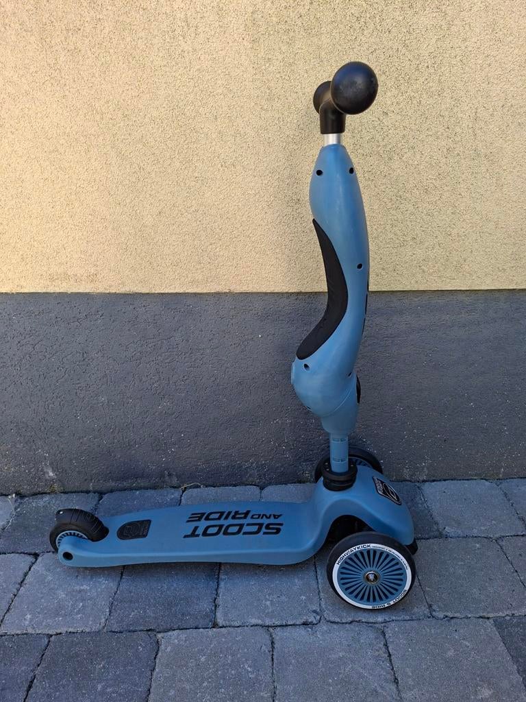 Scoot and ride, Ophalen